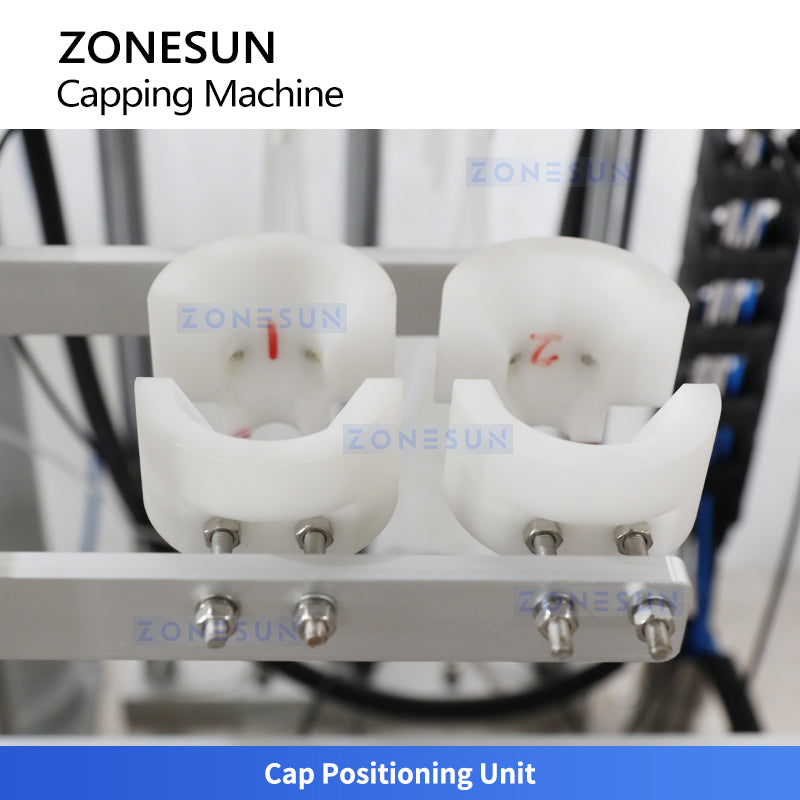 ZONESUN ZS-XG440D2 High Speed Duckbill Pump Spray Cap Capping Machine