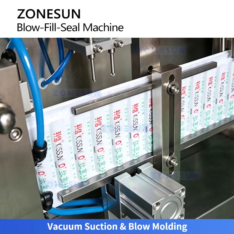 ZONESUN ZS-FS25U BFS Plastic Ampoule Filling and Sealing Machine for Pharma Production