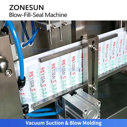 ZONESUN ZS-FS25U BFS Plastic Ampoule Filling and Sealing Machine for Pharma Production