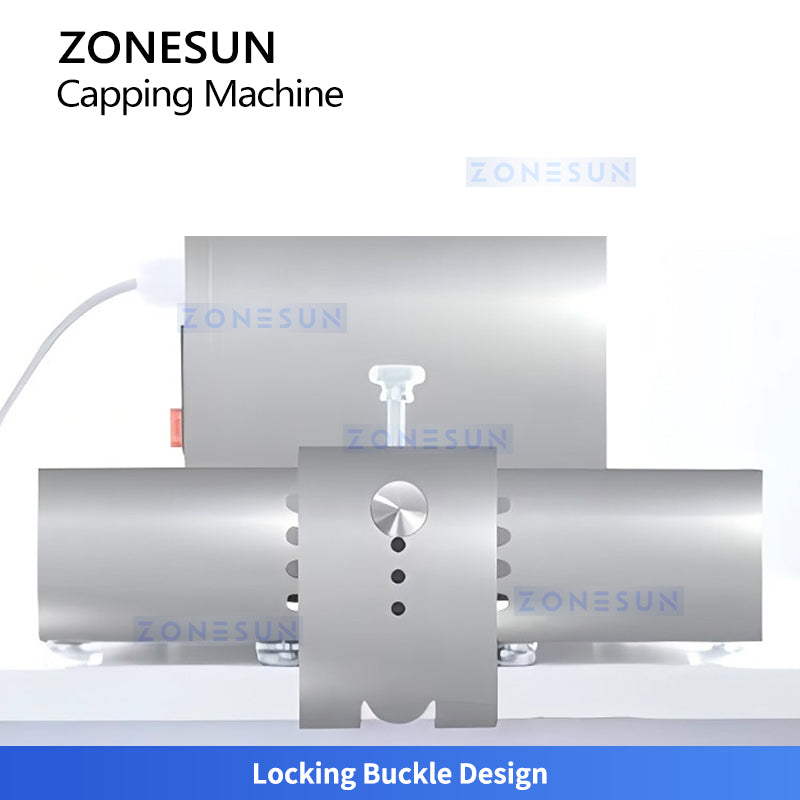 ZONESUN ZS-XG11 Compact Nail Polish Bottle Capping Machine for Cosmetic Bottle Capper