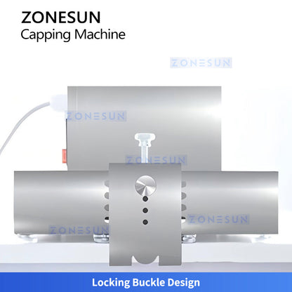 ZONESUN ZS-XG11 Compact Nail Polish Bottle Capping Machine for Cosmetic Bottle Capper
