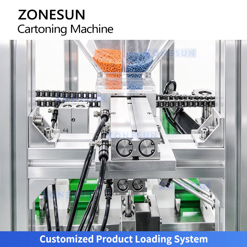 ZONESUN ZS-MSZH30L Automatic Top Load Cartoning Machine