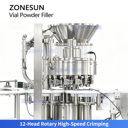 ZONESUN ZS-FAL12YF Automatic Vial Powder Filling and Capping Machine