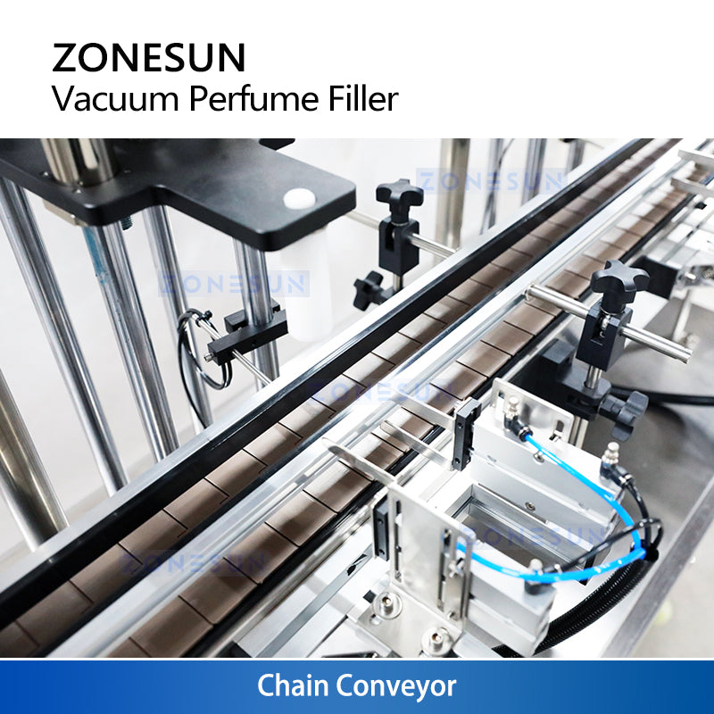 ZONESUN Vacuum Perfume Filling Machine