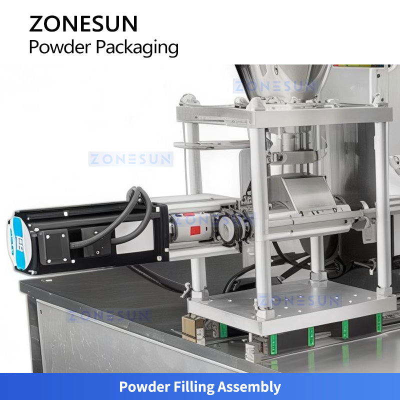 ZONESUN ZS-AFS160 Powder Stick Straw Pouch Machine - Auger Filling & Sealing Monoblock