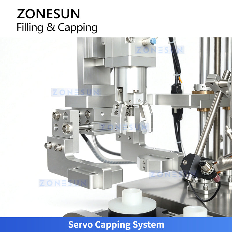 ZONESUN ZS-AFC48B Automatic Gear Pump Filling & Capping Machine for Round Tubes