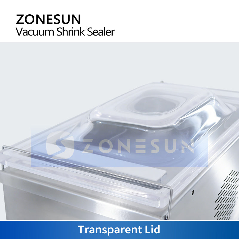 ZONESUN ZS-DZ260 Table-style Vacuum Packing Machine Stainless Steel Body Vacuum Sealing Machine For Food Vegetable