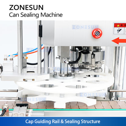 ZONESUN ZS-AFK300 Automatic Electric Can Capping Sealing Machine