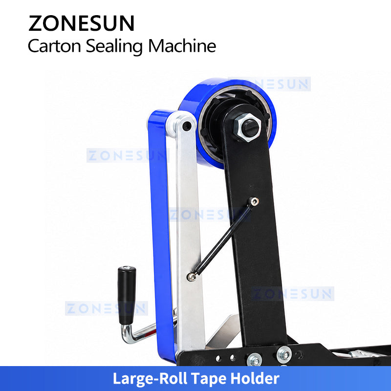 ZONESUN ZS-TFX5050 Automatic Carton Tape Sealing 360° Orbital Wrapping Machine