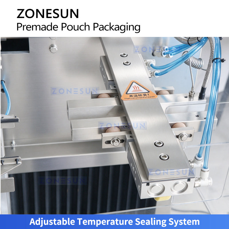 ZONESUN ZS-AFS04W 4-Head Linear Weigher Premade Pouch Filling & Sealing Machine