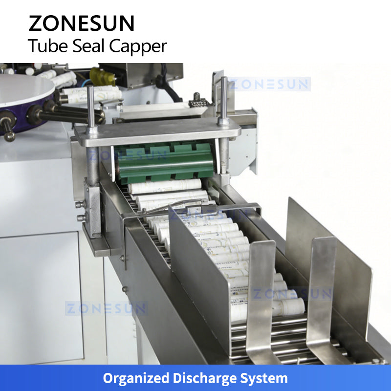 ZONESUN ZS-XG40 Automatic Plastic Tube Sealing and Capping Machine For Facial Cleanser Toothpaste