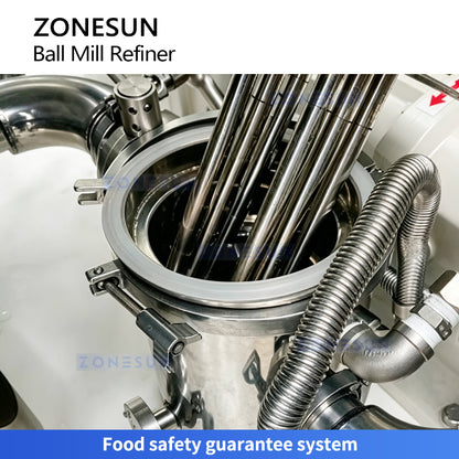 ZONESUN ZS-BM150 Vertical Chocolate Ball Mill Refiner for Chocolate Factory Production Lines