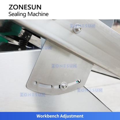 ZONESUN ZS-DZ500K Semi-Automatic Tilt Double Chamber Vacuum Packaging Machine  ZONESUNPRO