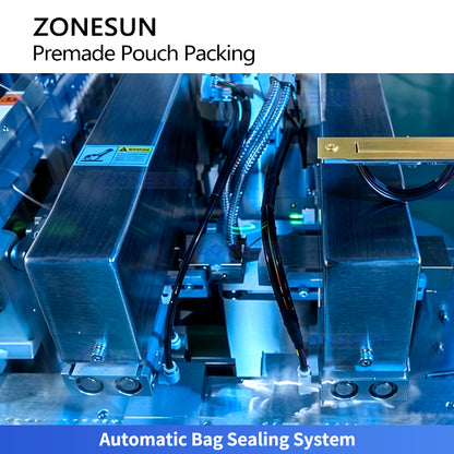 ZONESUN ZS-JF216 Automatic Solid Product Counting & Premade Pouch Packing Machine
