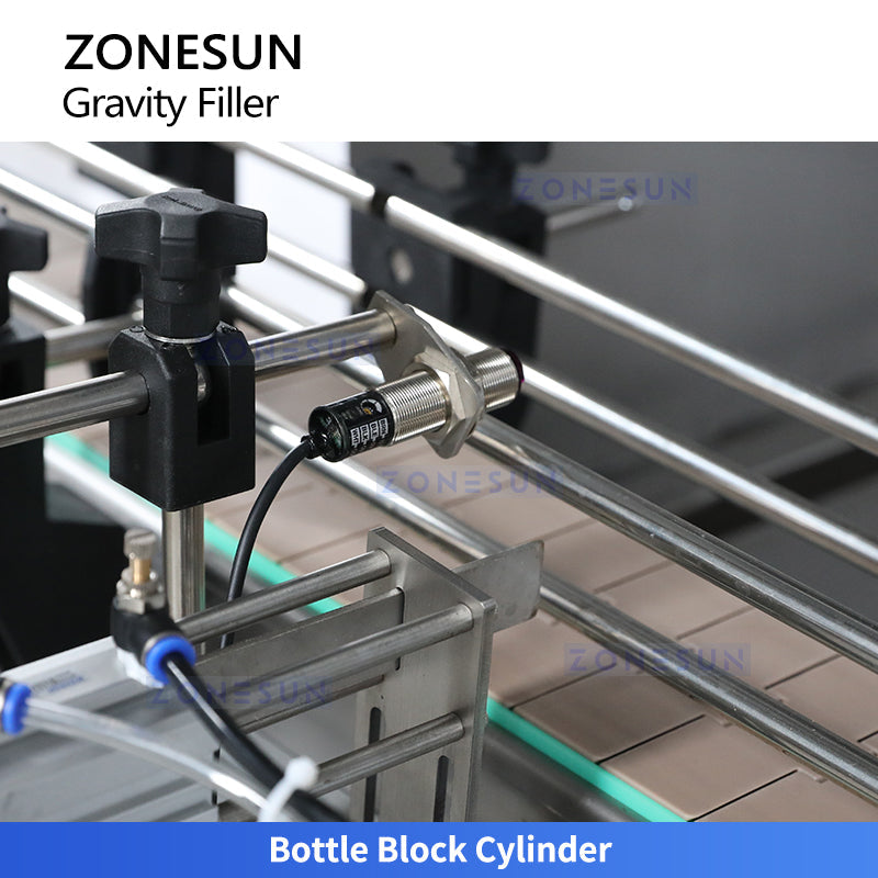 ZONESUN ZS‑YT8T‑8ZL Automatic Pneumatic 8‑Nozzle Liquid Filling Machine