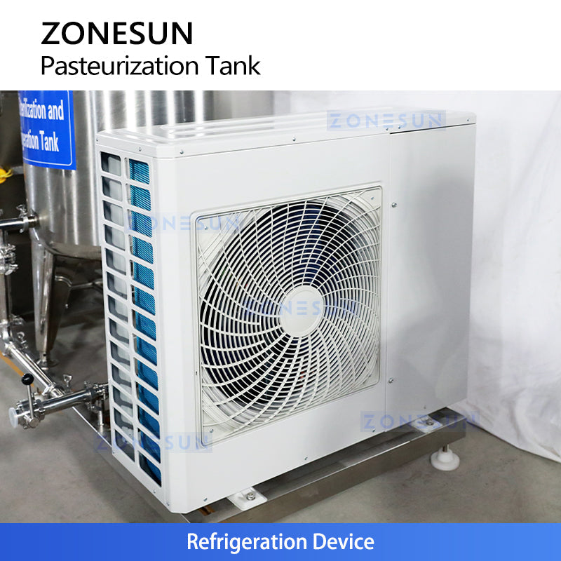 ZONESUN ZS-PRT100L Milk Pasteurization & Refrigeration Tank  ZONESUNPRO