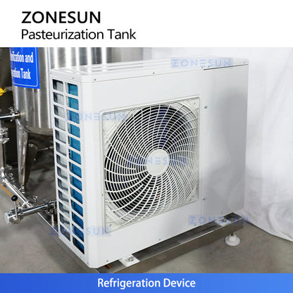 ZONESUN ZS-PRT100L Milk Pasteurization & Refrigeration Tank  ZONESUNPRO