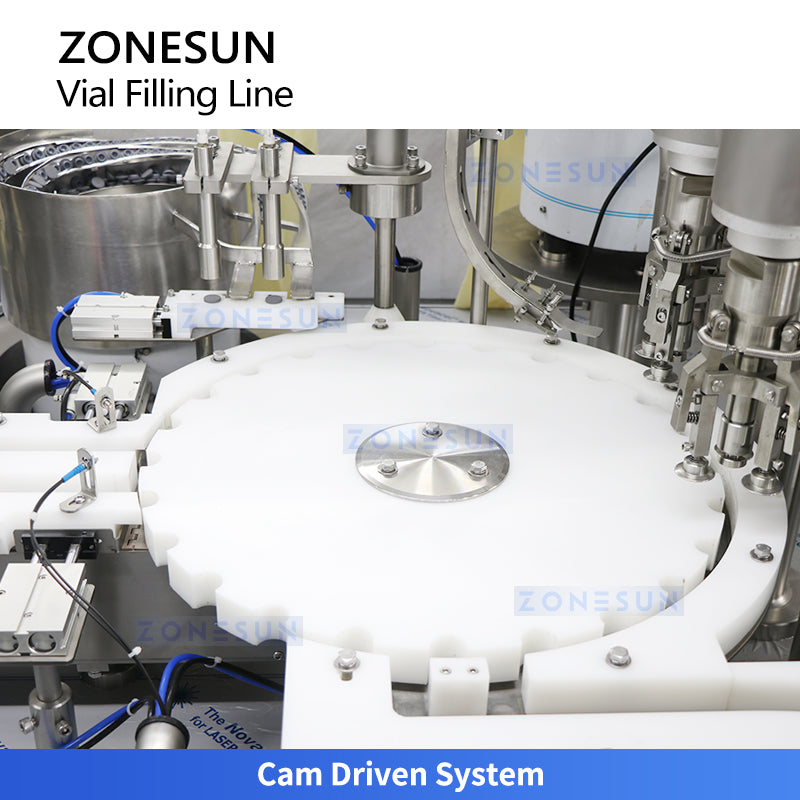 ZONESUN ZS-FAL180V14 GMP Sterile Vial liquids Filling and Capping Production Line