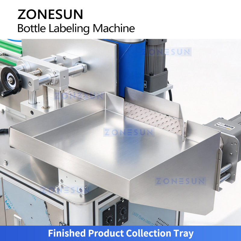 ZONESUN ZS-TB821 Automatic Round Bottle Single Side Labeling Machine