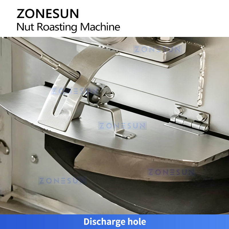 ZONESUN ZS-GHK4 Multi-Drum Rotary Roasting Machine for Peanuts, Almonds, Cashews, Seeds and Granules