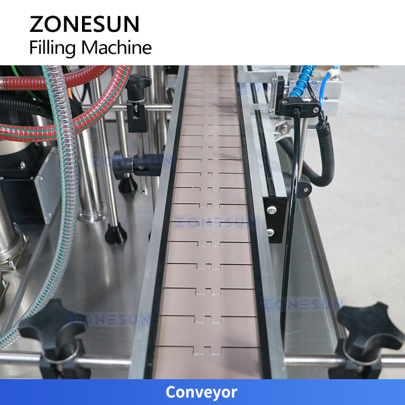 ZONESUN ZS-YT4T-4PH Sauce Honey Peanut Butter Piston Filling Equipment  ZONESUNPRO