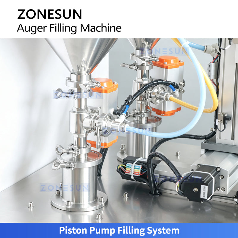 ZONESUN ZS-MCS4 Decorative Cosmetic Cream Swirl and Pattern Filling Machine
