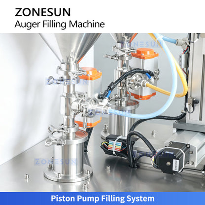 ZONESUN ZS-MCS4 Decorative Cosmetic Cream Swirl and Pattern Filling Machine