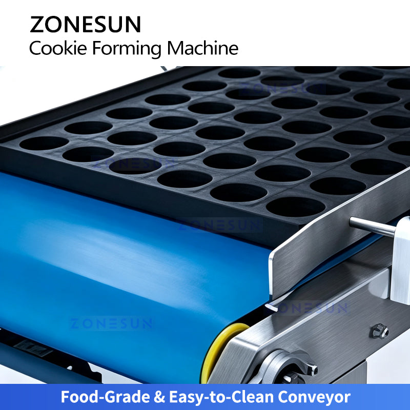 ZONESUN ZS-EH400 Automatic Cookie Making Machine with Depositing & Forming Functions