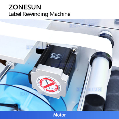 ZONESUN ZS-RW2 Automatic Roll to Roll Label Rewinder