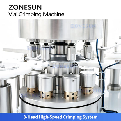 ZONESUN ZS-YG300 Automatic Vial Capping Machine Pharmaceutical Lab Bottle Capper