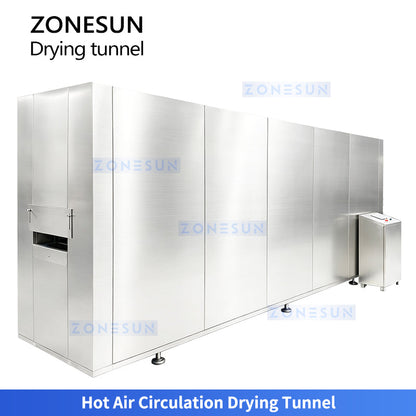 ZONESUN ZS-UVS3 Automatic Glass Vial Hot Air Circulation Drying Tunnel
