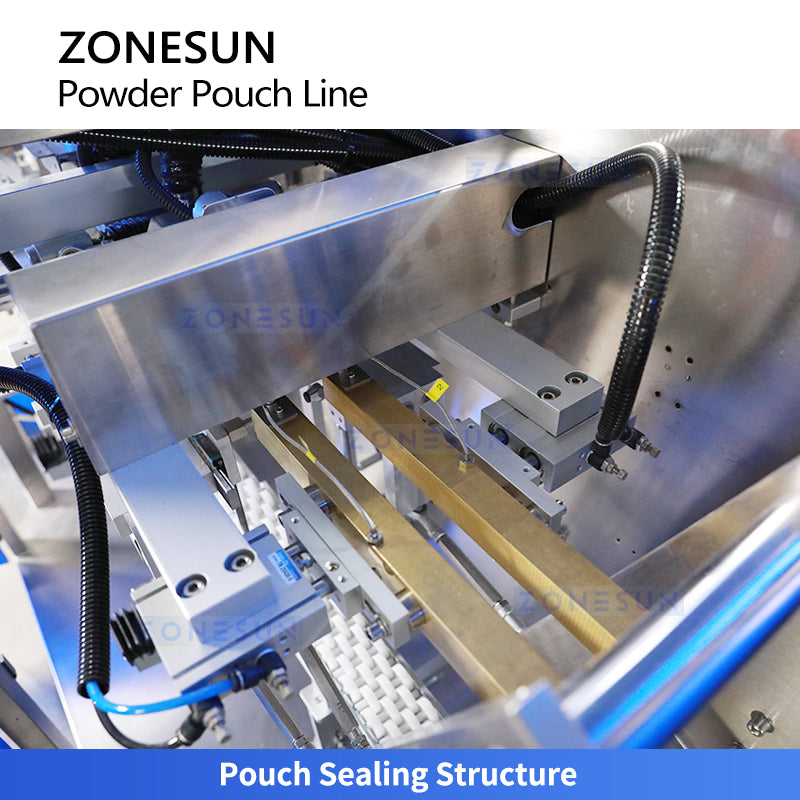 ZONESUN ZS-AFS320 Fine Powder Premade Pouch Auger Filling Sealing Machine  ZONESUNPRO