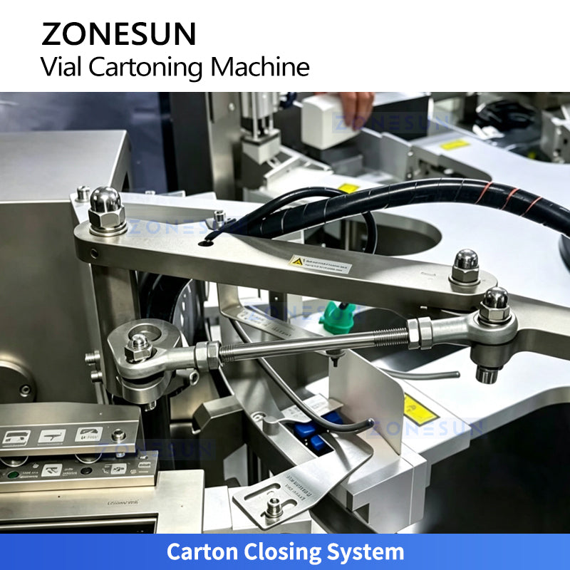 GMP compliant vertical cartoning machine