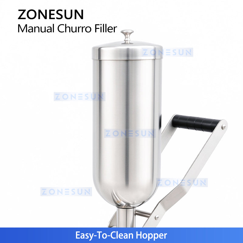 ZONESUN ZS-CZI4 Manual Cream Filling Injector for Bakery Use Donuts, Churros Puffs & Cakes Paste with Precision Dosing System