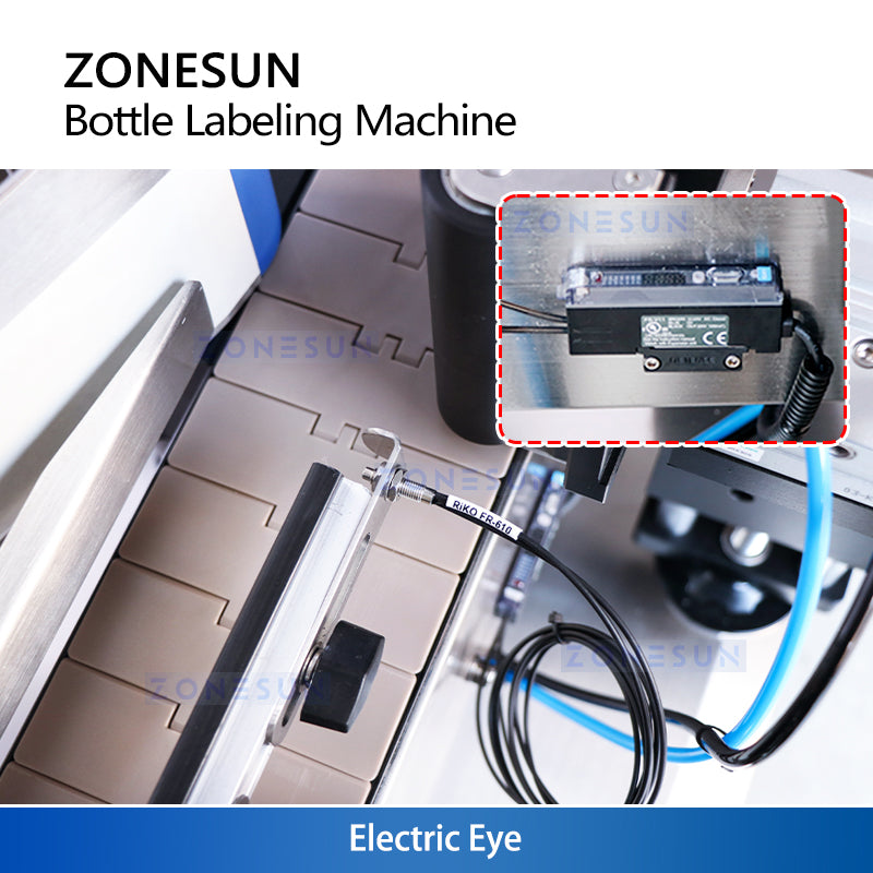 ZONESUN ZS-TB260R Automatic Round Bottles Positioning Labeling Machine