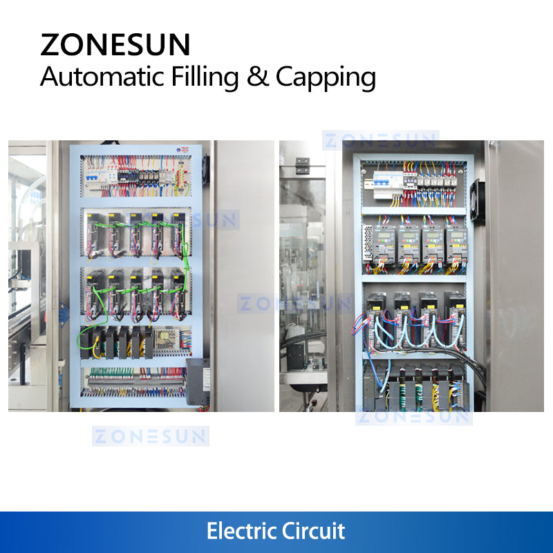 ZONESUN ZS-AFC24VT Detergent Cream Tracking Filling Capping Production Line