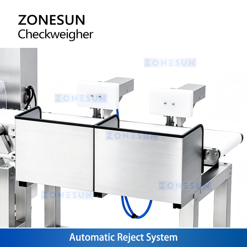 ZONESUN ZS-MD910K Automatic Checkweigher & Metal Detector with Reject System