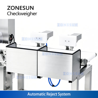 ZONESUN ZS-MD910K Automatic Checkweigher & Metal Detector with Reject System