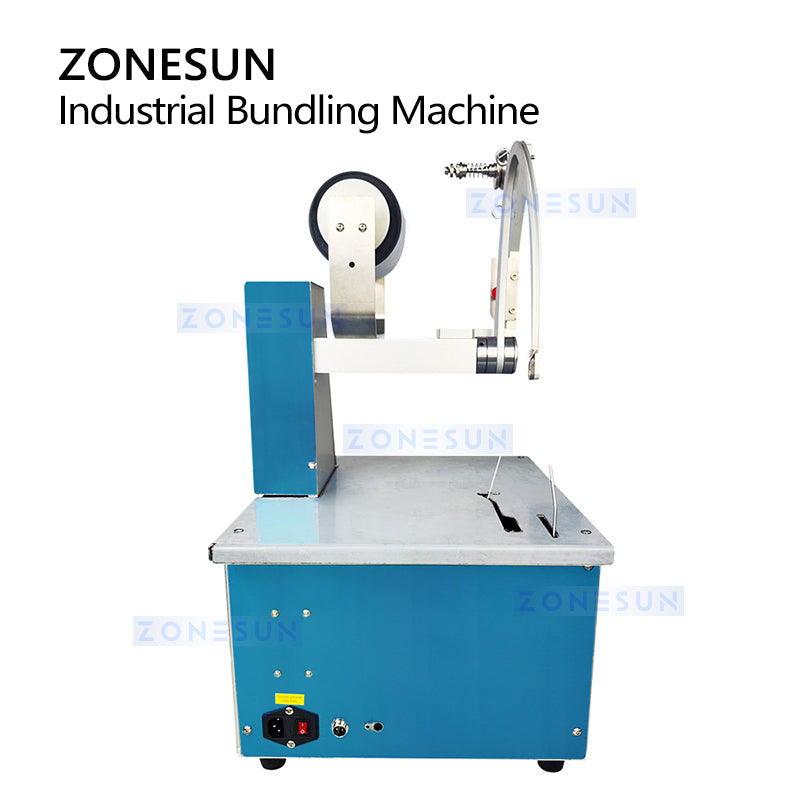 ZONESUN ZS-KZJ100 Elastic Rope Bundling Machine | 1s Fast Tying
