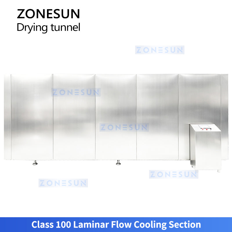 ZONESUN ZS-UVS3 Automatic Glass Vial Hot Air Circulation Drying Tunnel