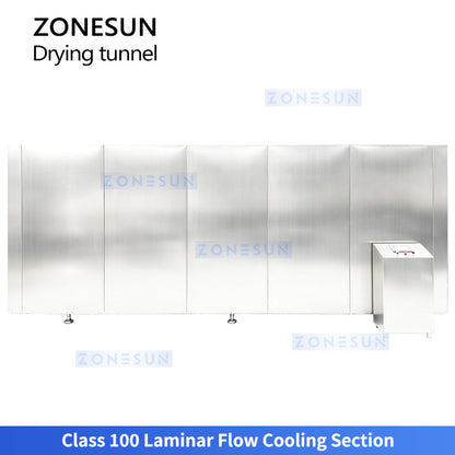 ZONESUN ZS-UVS3 Automatic Glass Vial Hot Air Circulation Drying Tunnel