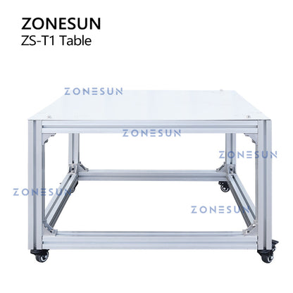 ZONESUN ZS-T1 Movable Table for Filling and Labeling Machines