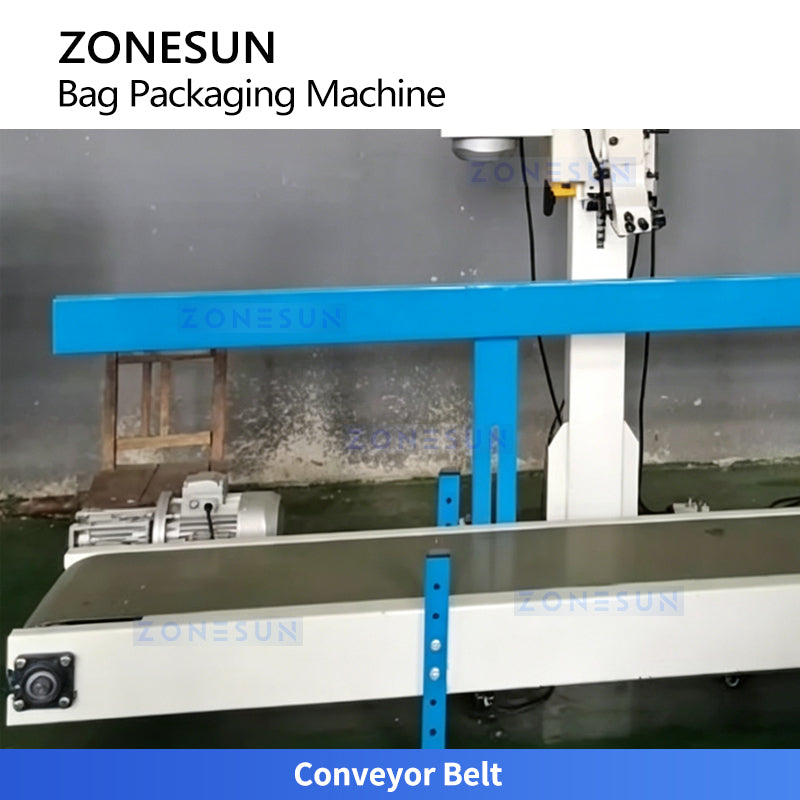 ZONESUN ZS-DCS50 Fully Automatic Large Bag Packing Machine | Weighing & Sealing System