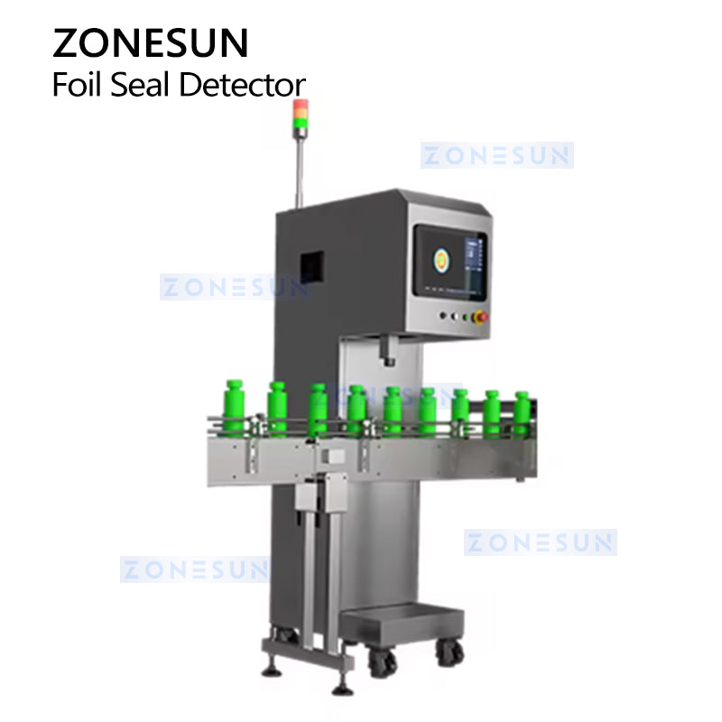 ZONESUN Aluminum Foil Seal Inspection Machine