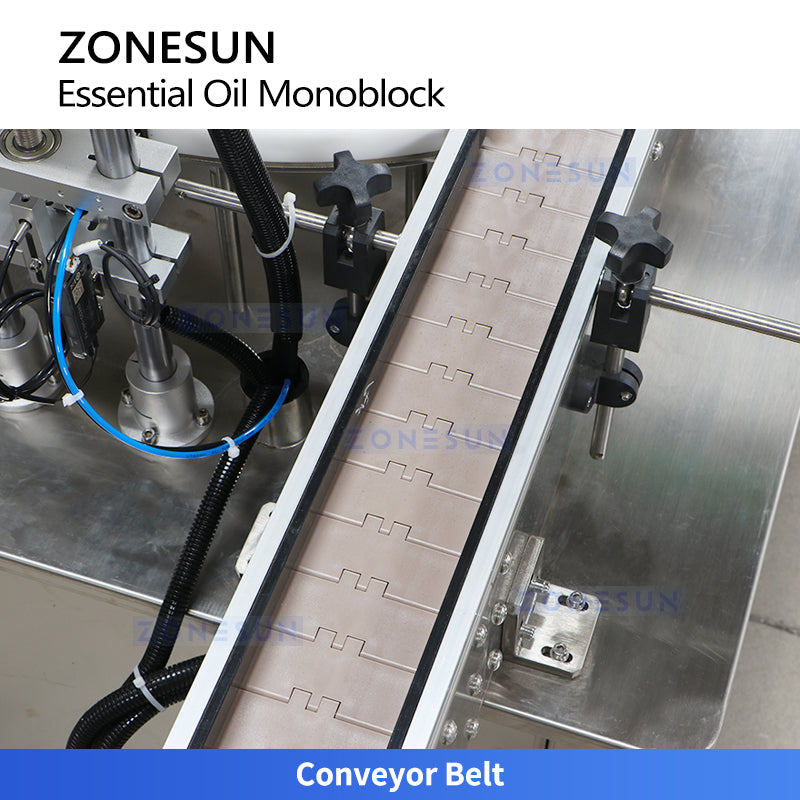 ZONESUN ZS-AFC52 Automatic Essential Oil Filling & Capping Monoblock Machine  ZONESUNPRO