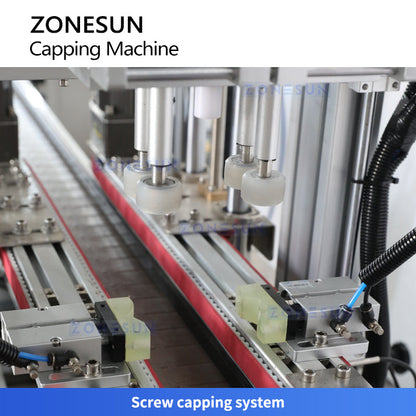 ZONESUN ZS-XG440D2 High Speed Duckbill Pump Spray Cap Capping Machine