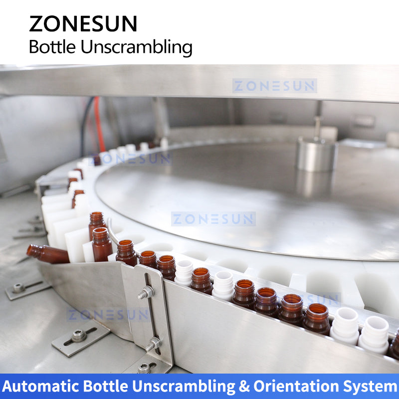 ZONESUN ZS-LPH200 Automatic Bottle Unscrambler with Elevator