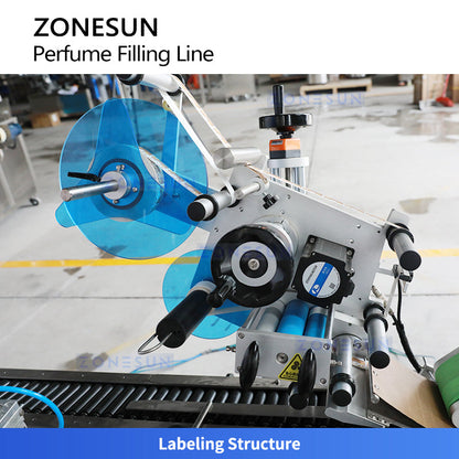ZONESUN ZS-FALU7 Peristaltic Pump Essential Oils Filling Line