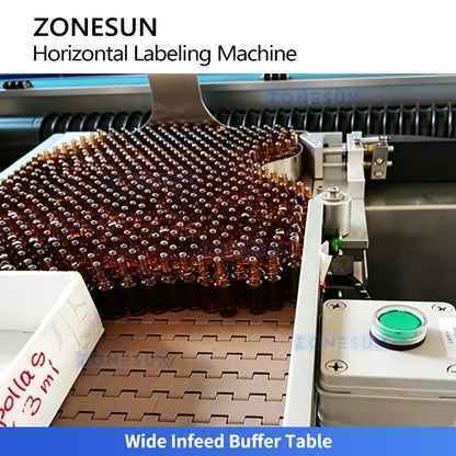 ZONESUN ZS-TBRH200 High-Speed Small Round Bottle Labeling Machine for 10-30mm Containers