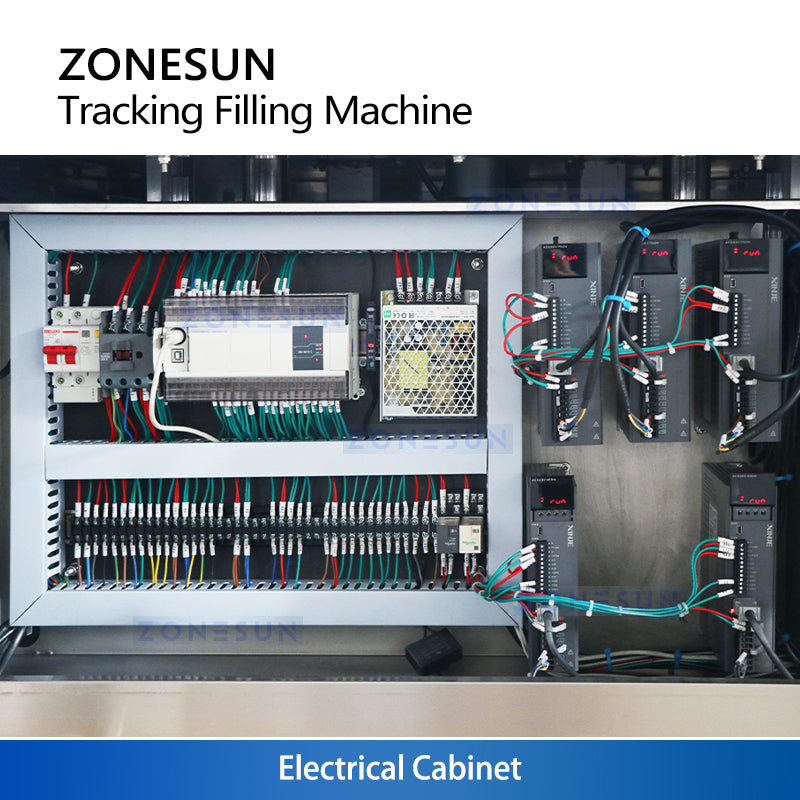 ZONESUN ZS-VTGF2 Servo Gear Pump Viscous Liquid Tracking Filling Machine